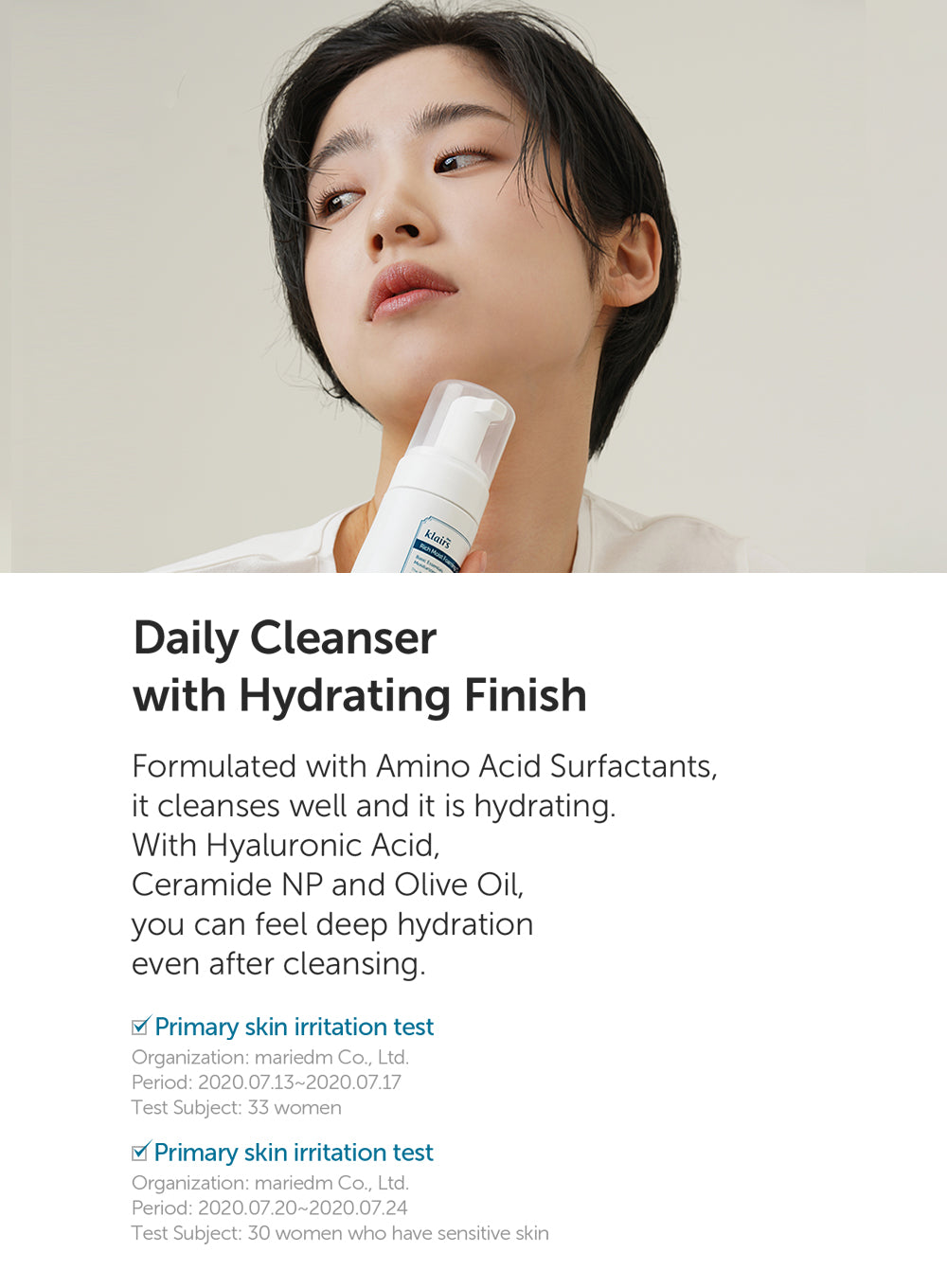 Rich Moist Foaming Cleanser Trio Set (100ml*3ea)