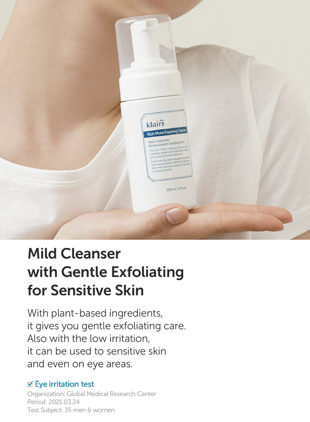 Rich Moist Foaming Cleanser Trio Set (100ml*3ea)
