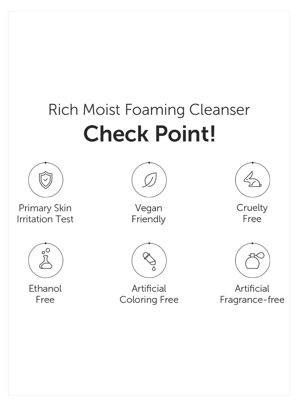 Rich Moist Foaming Cleanser Trio Set (100ml*3ea)