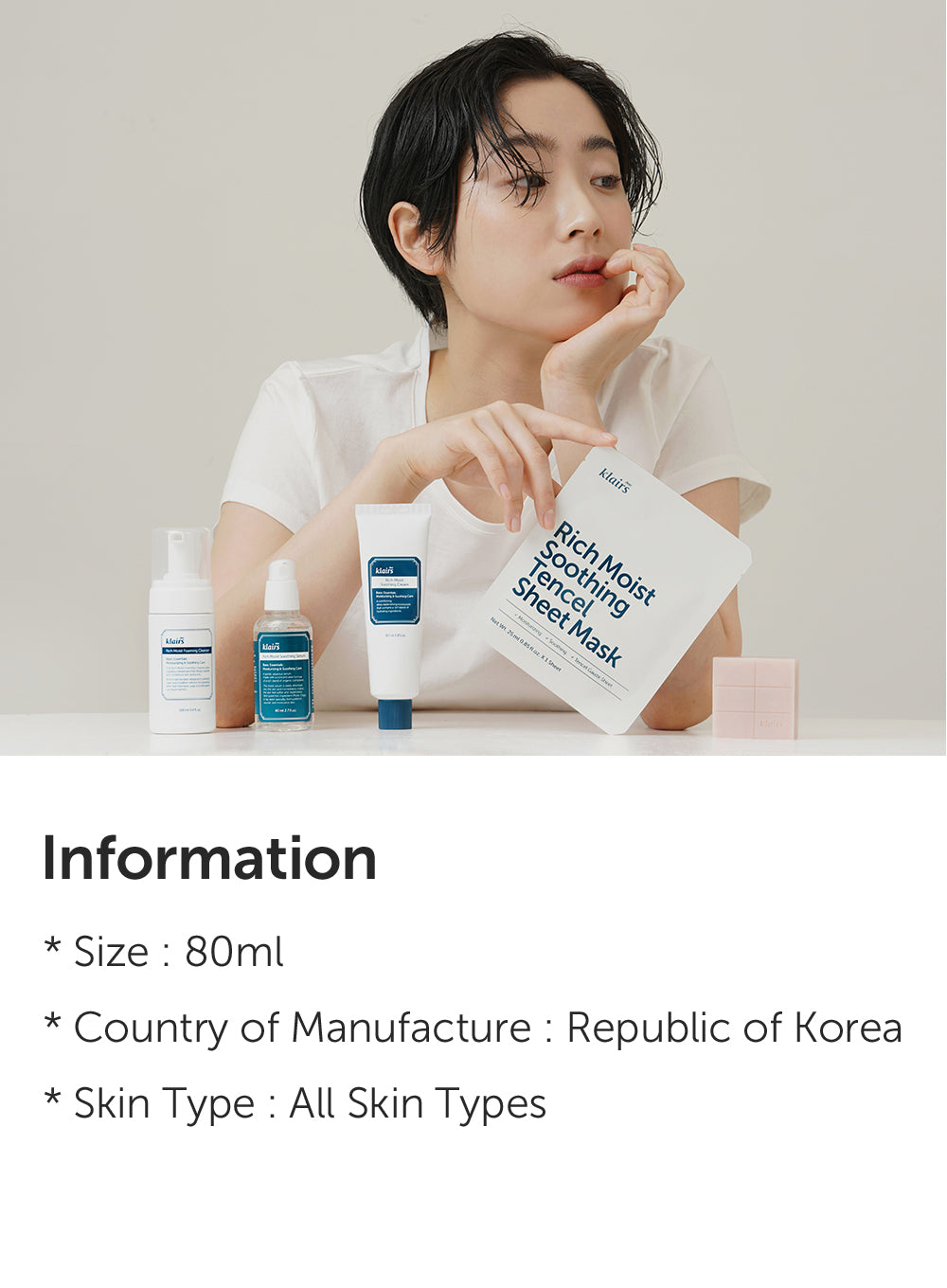 Rich Moist Soothing Serum Duo Set (80ml*2ea)