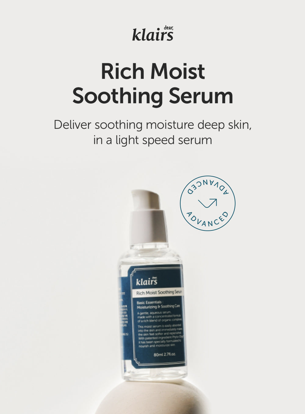 Rich Moist Soothing Serum Duo Set (80ml*2ea)