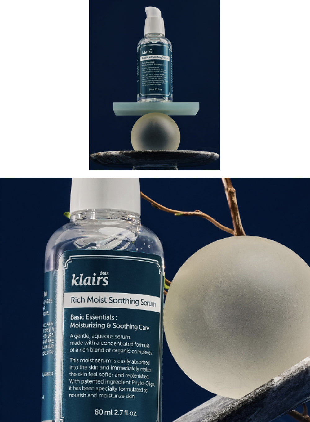 Rich Moist Soothing Serum Duo Set (80ml*2ea)