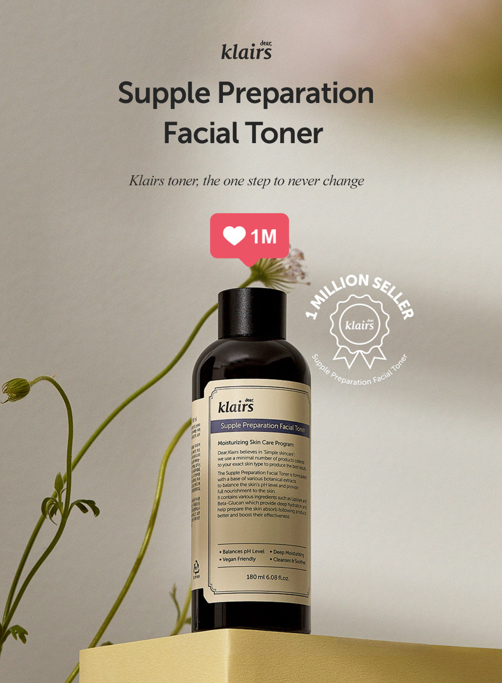Supple Preparation Facial Toner Duo Set (180ml*2ea)