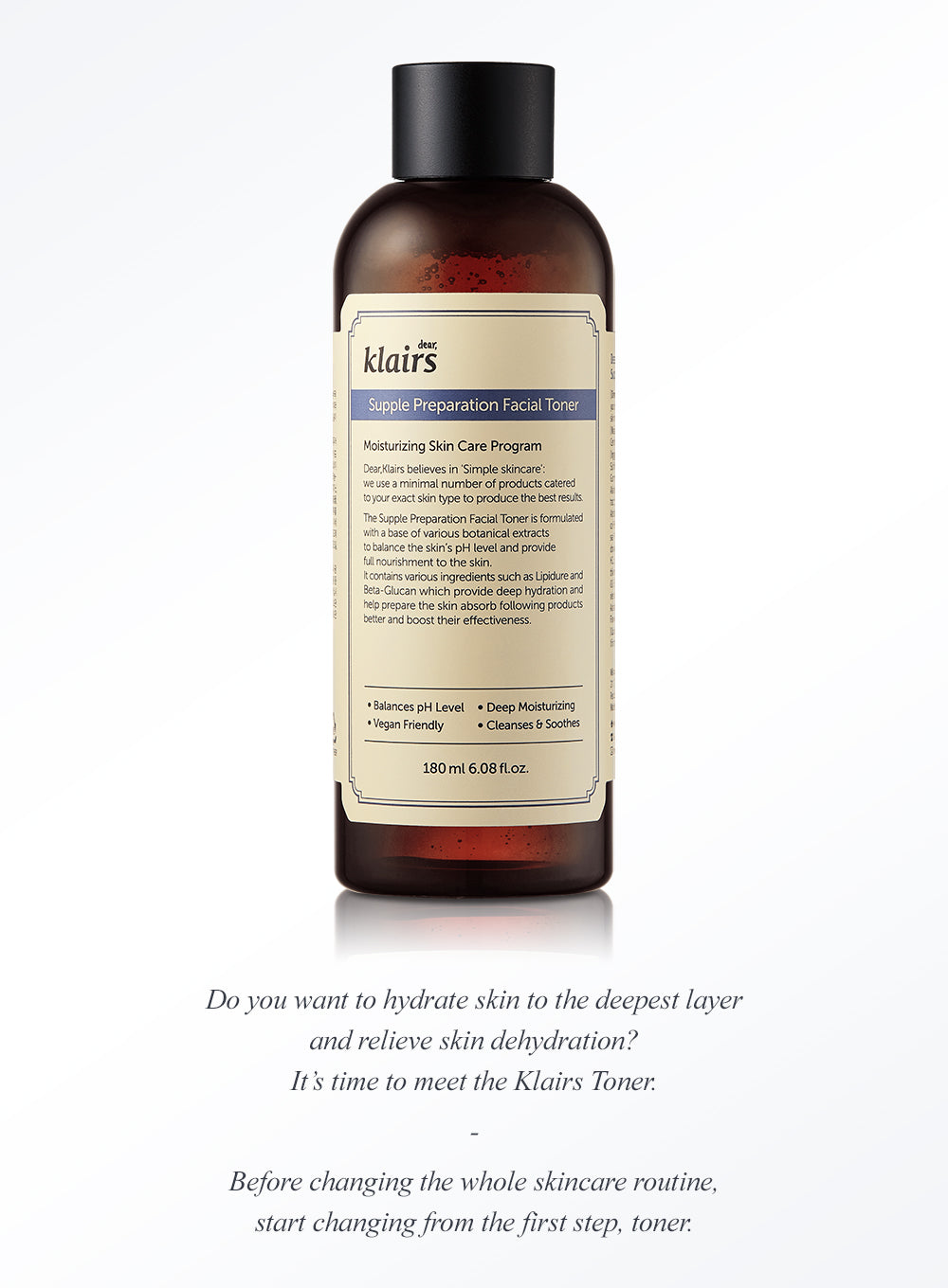 Supple Preparation Facial Toner (180ml)