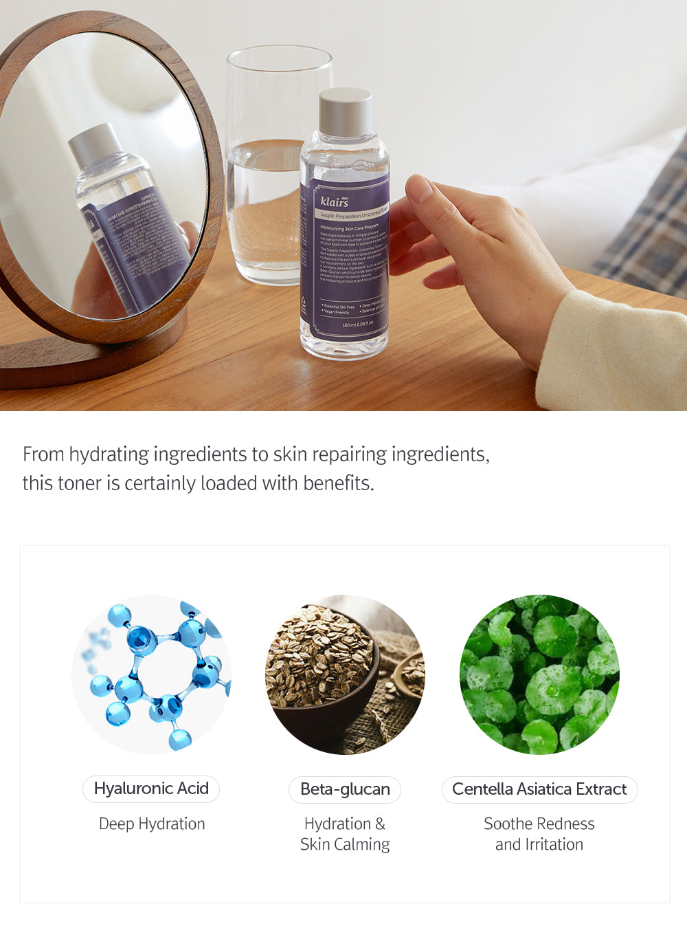 Supple Preparation Unscented Toner Trio Set (180ml*3ea)