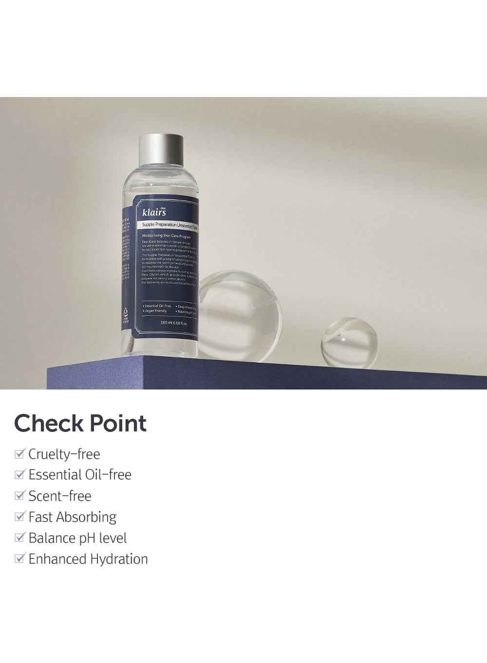 Supple Preparation Unscented Toner Duo Set (180ml*2ea)