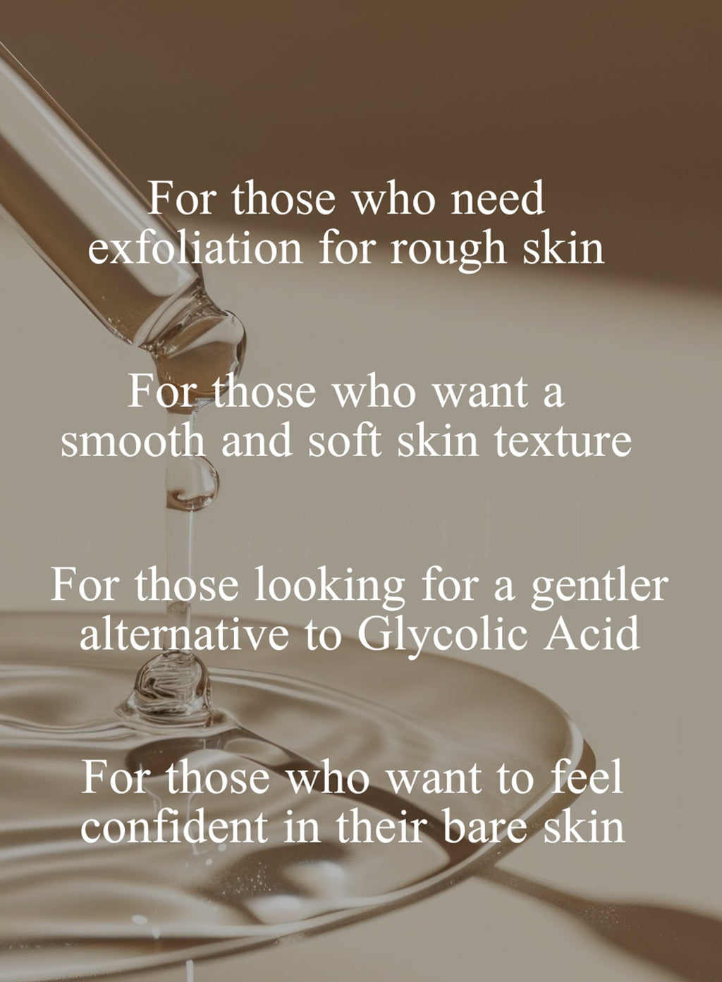 Lactic Acid 12.5% Mild AHA Exfoliating Serum 30ml (LS)