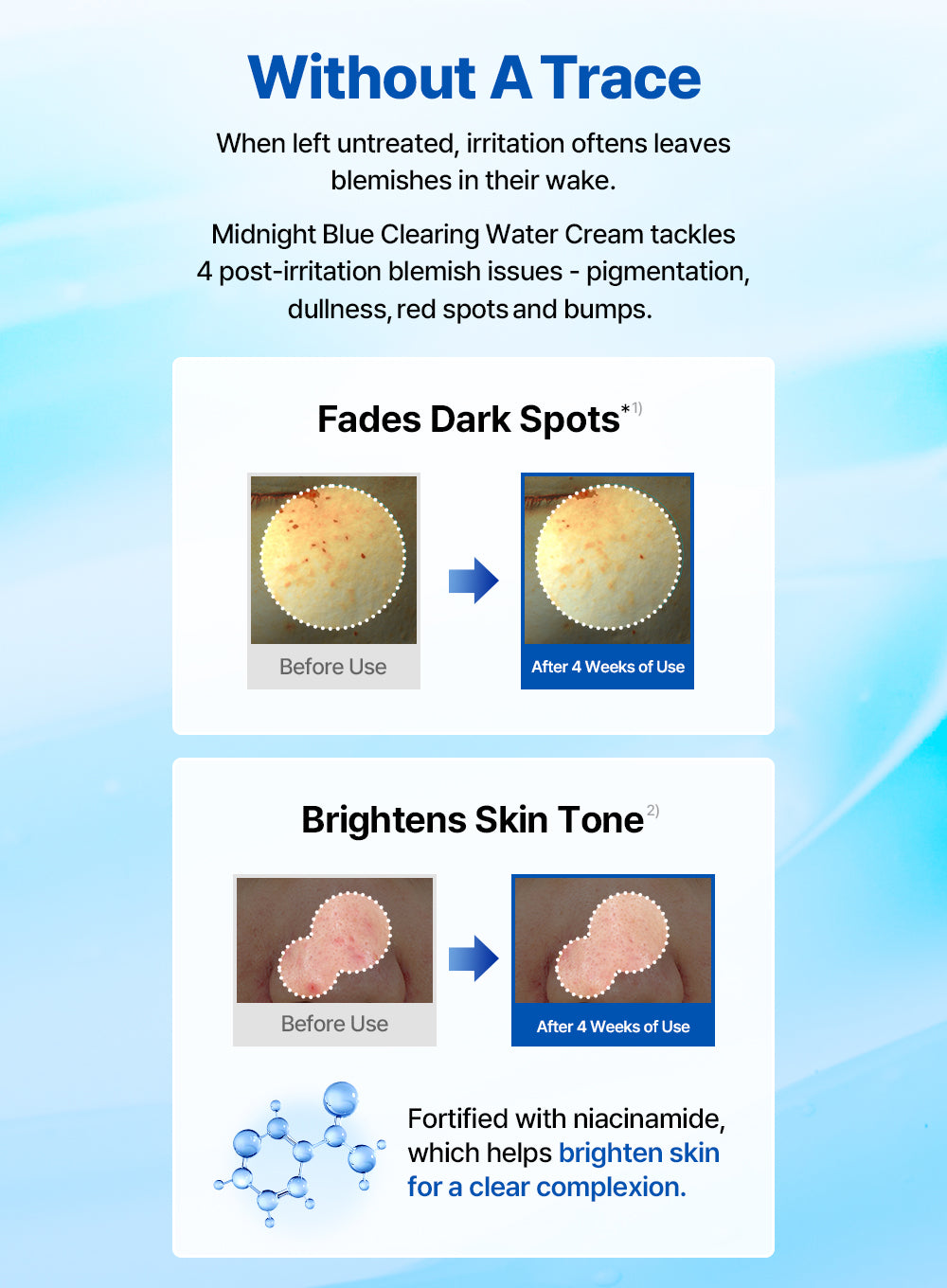 Midnight Blue Clearing Water Cream (50g)