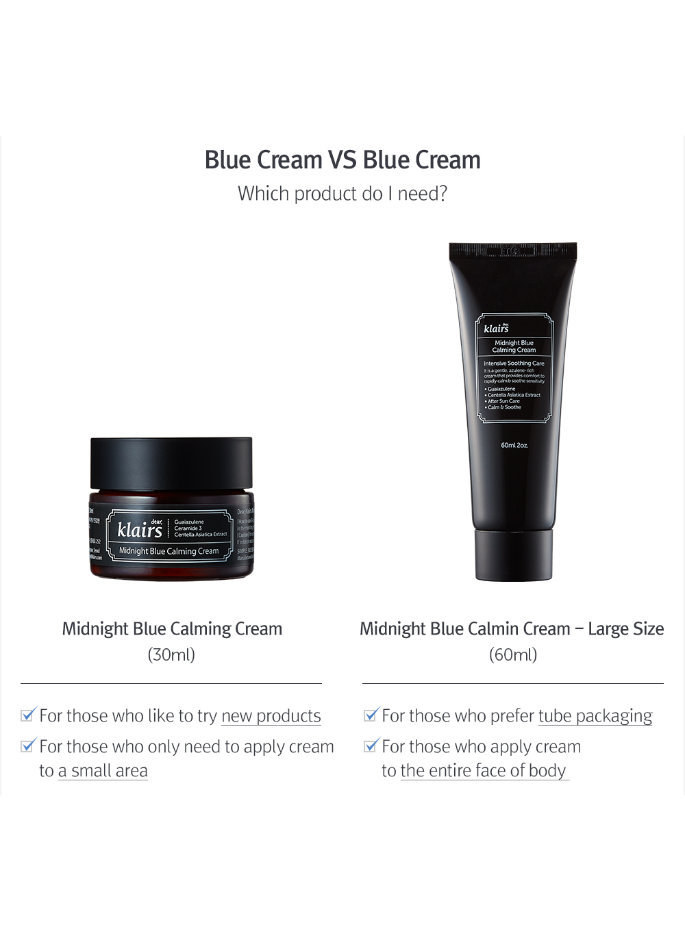 Midnight Blue Calming Cream (60g)