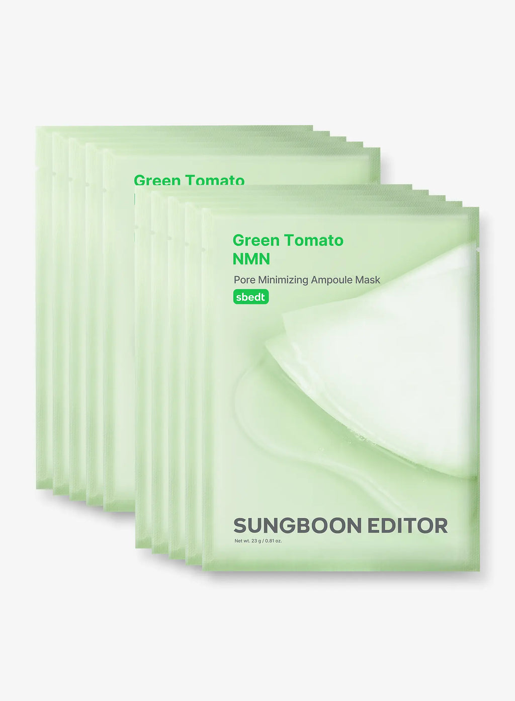 Green Tomato NMN Pore Minimizing Ampoule Mask (23g*10ea)