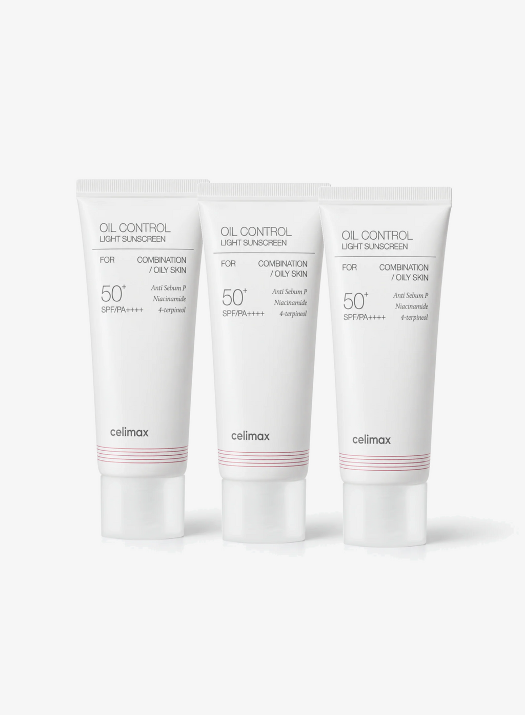 Oil Control Light Sunscreen Trio Set (40ml*3ea)