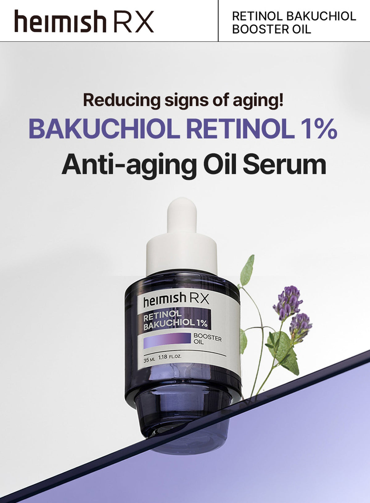 RX Retinol Bakuchiol Booster Oil (35ml)