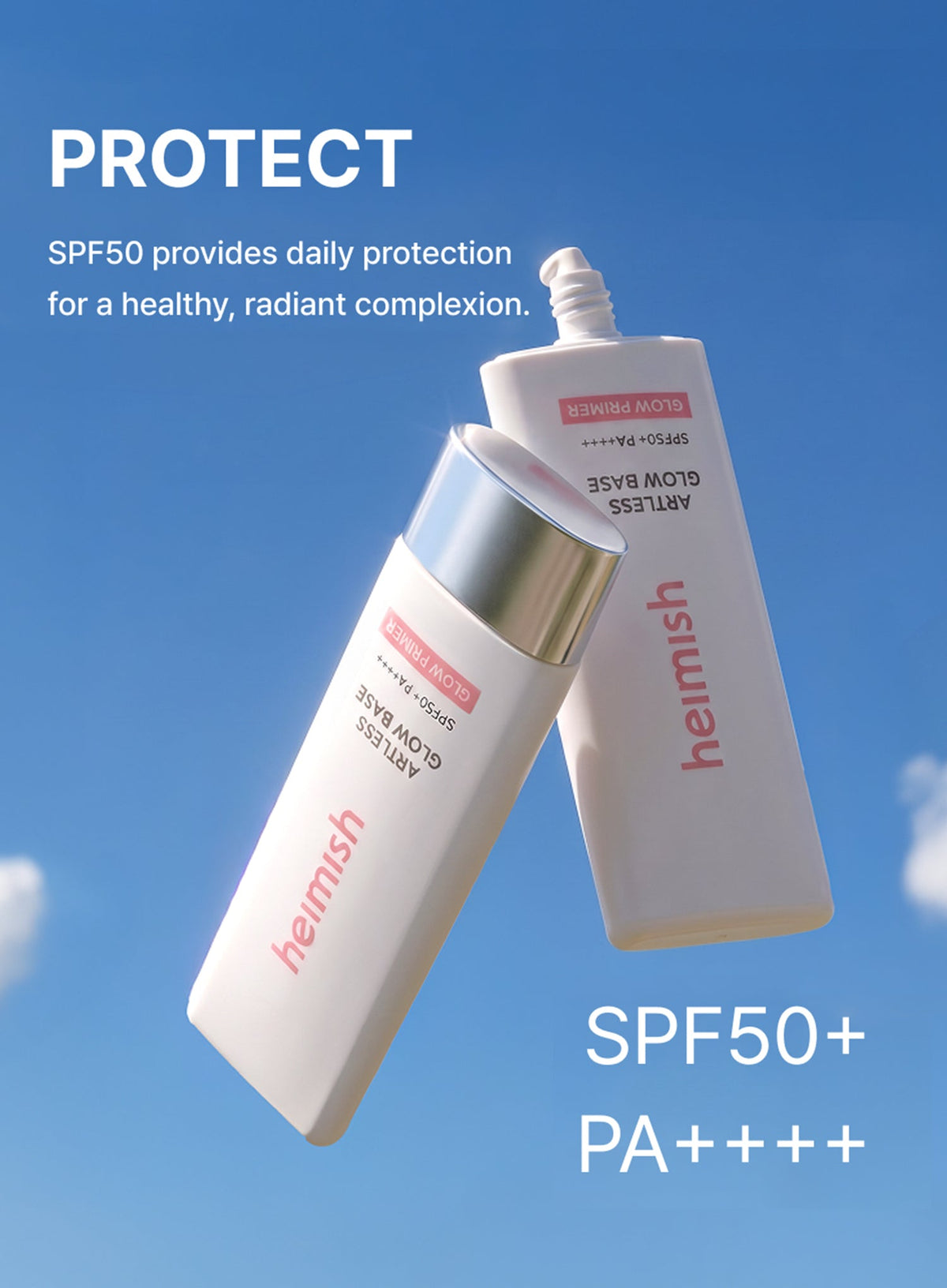 Artless Glow Base (SPF50+ PA+++) (40ml)