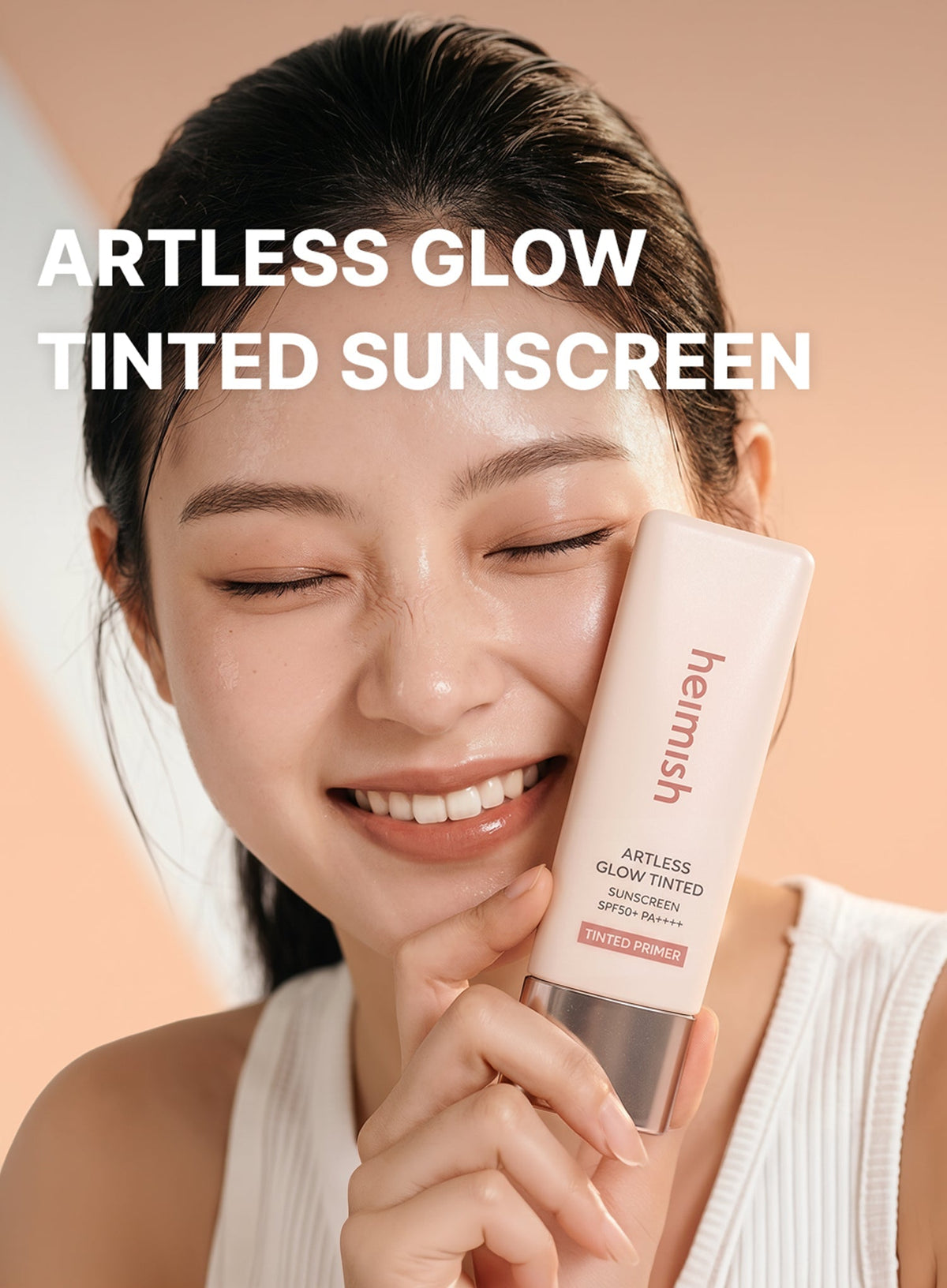 Artless Glow Tinted Sunscreen Shine Beige (SPF50+ PA+++) (40ml)