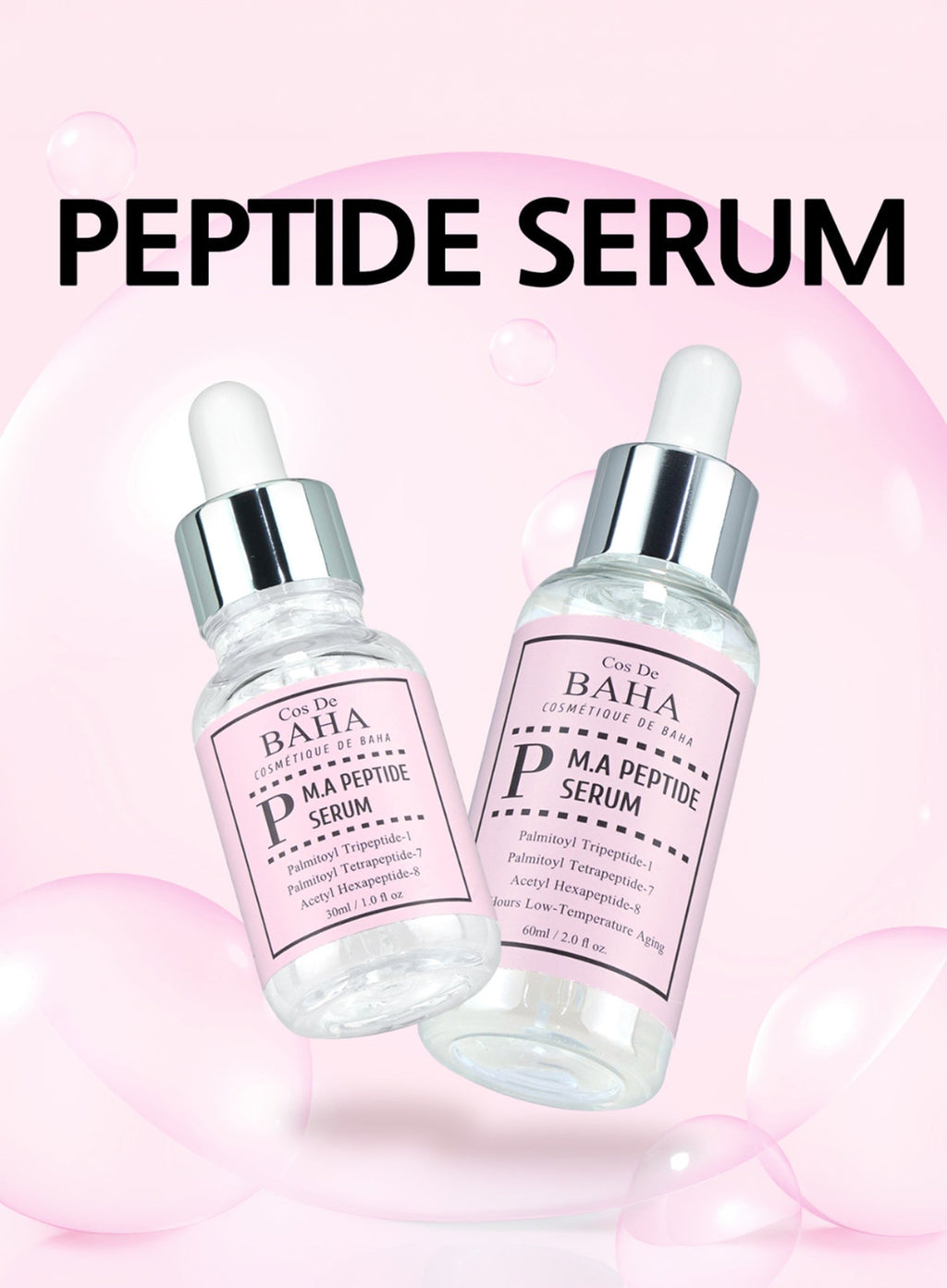 Matrixyl 3000 Argireline Peptide Hyaluronic Acid Serum 30ml (P)