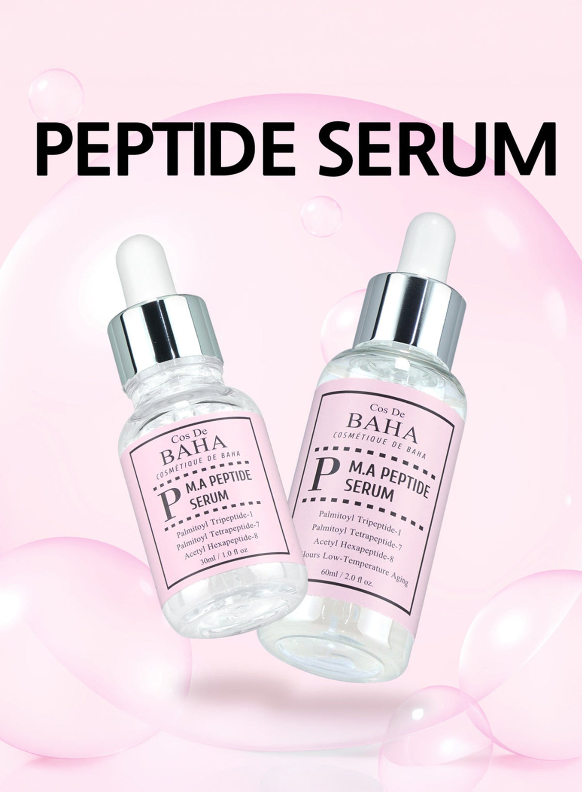 Matrixyl 3000 Argireline Peptide Hyaluronic Acid Serum 30ml (P)