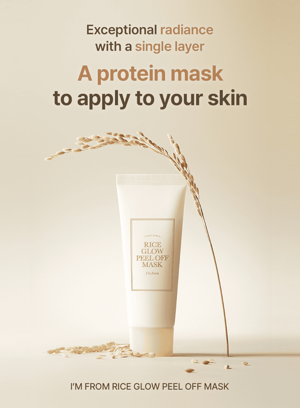 Rice Glow Peel Off Mask (70g)