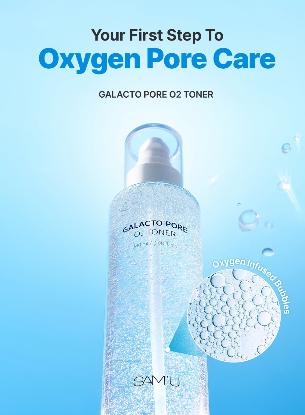 Galacto Pore O2 Toner (180ml)