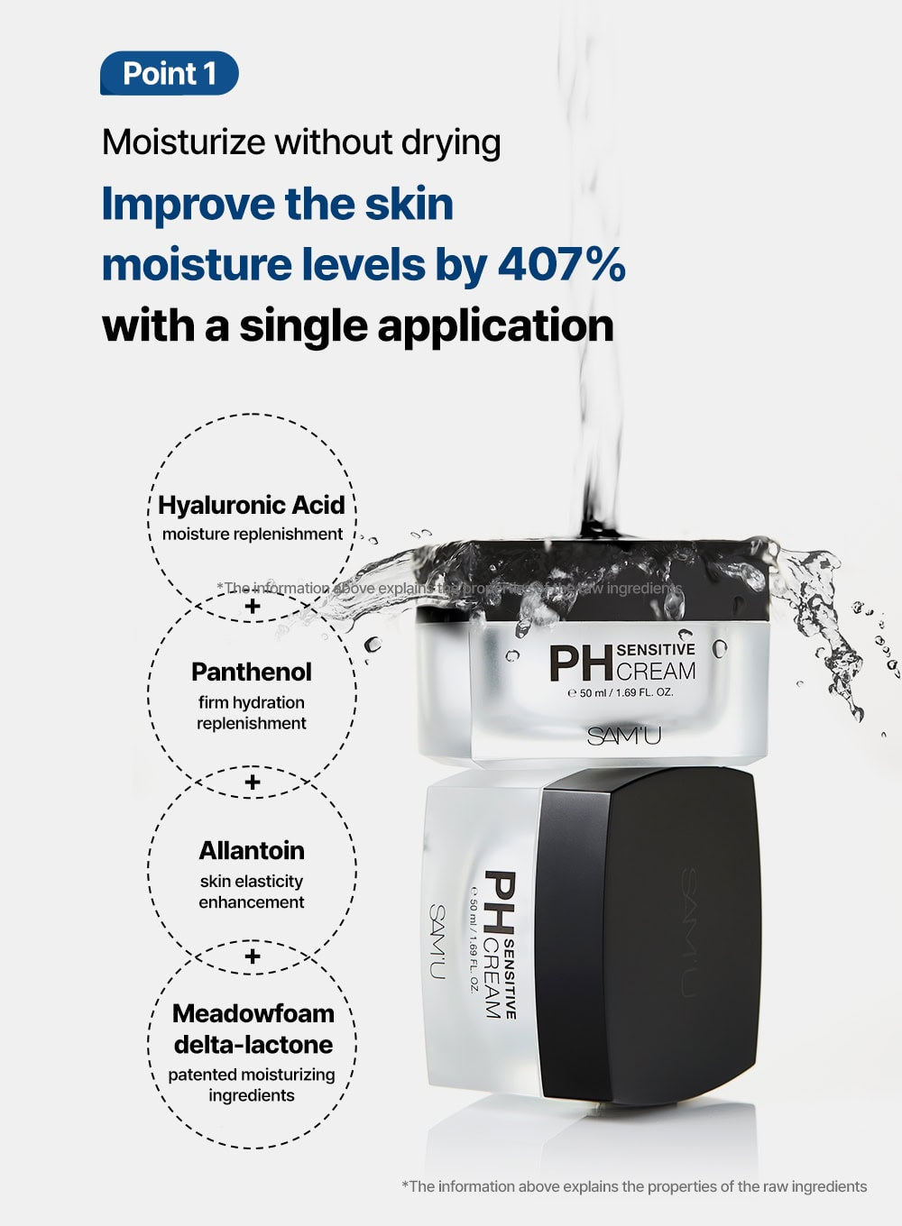 PH Sensitive Cream (Jar) (50ml)