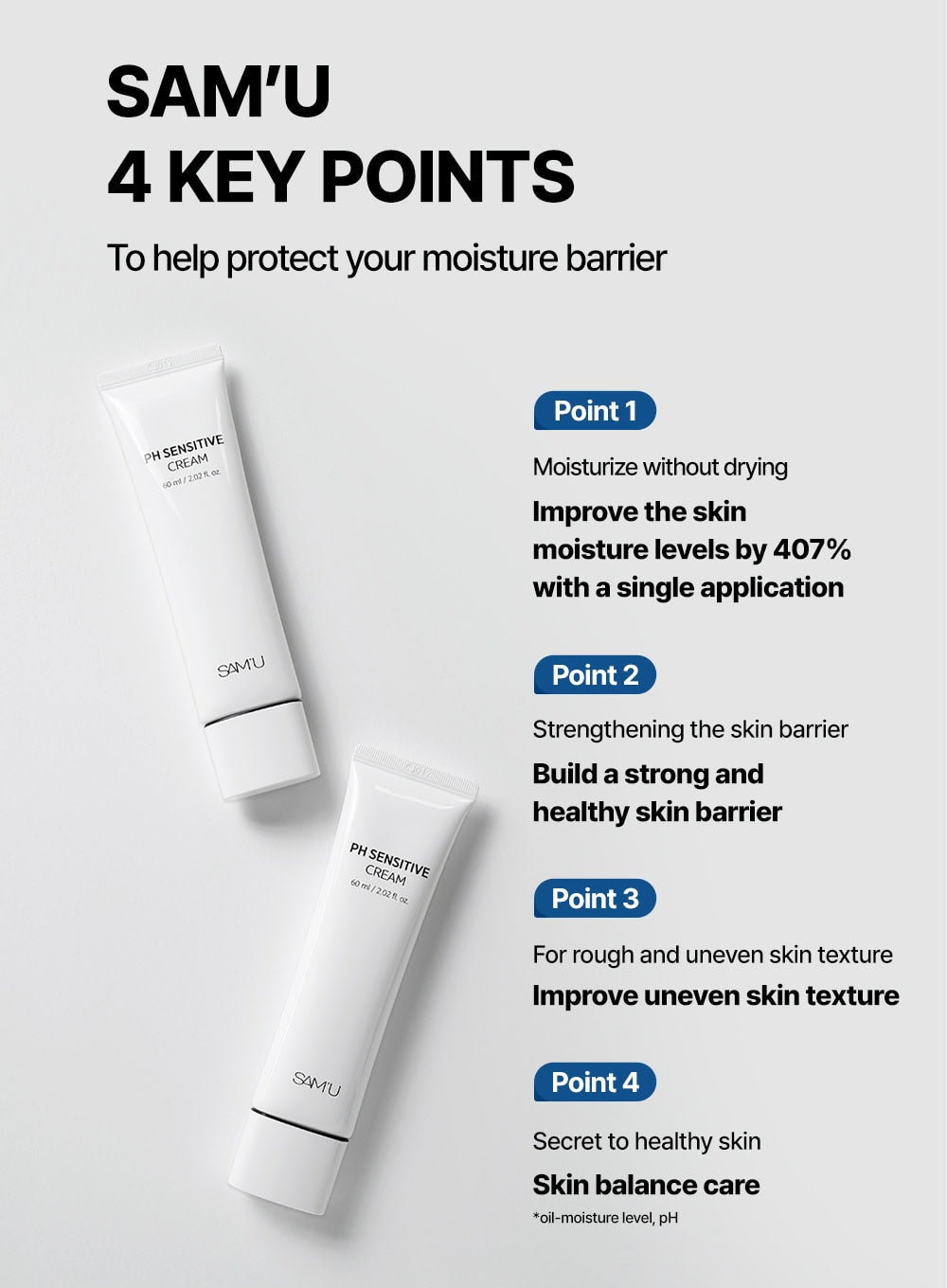 PH Sensitive Cream (Tube) (60ml)