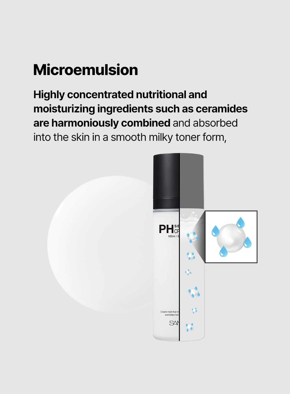 PH Sensitive Cream Mist (100ml)