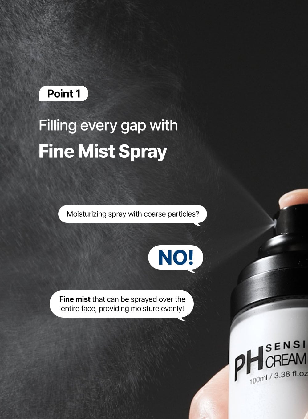 PH Sensitive Cream Mist (100ml)