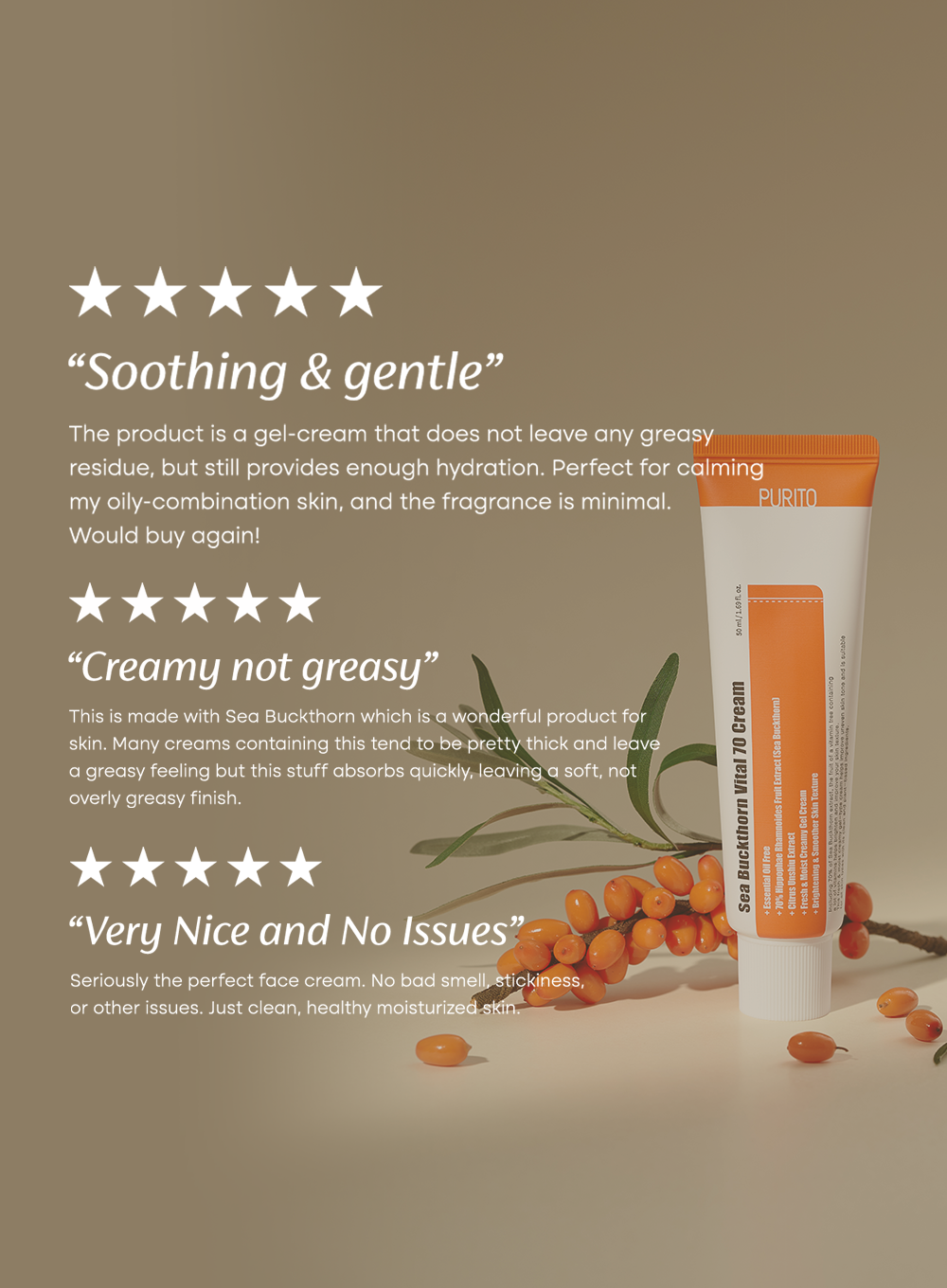 Sea Buckthorn Vital 70 Cream (50ml)