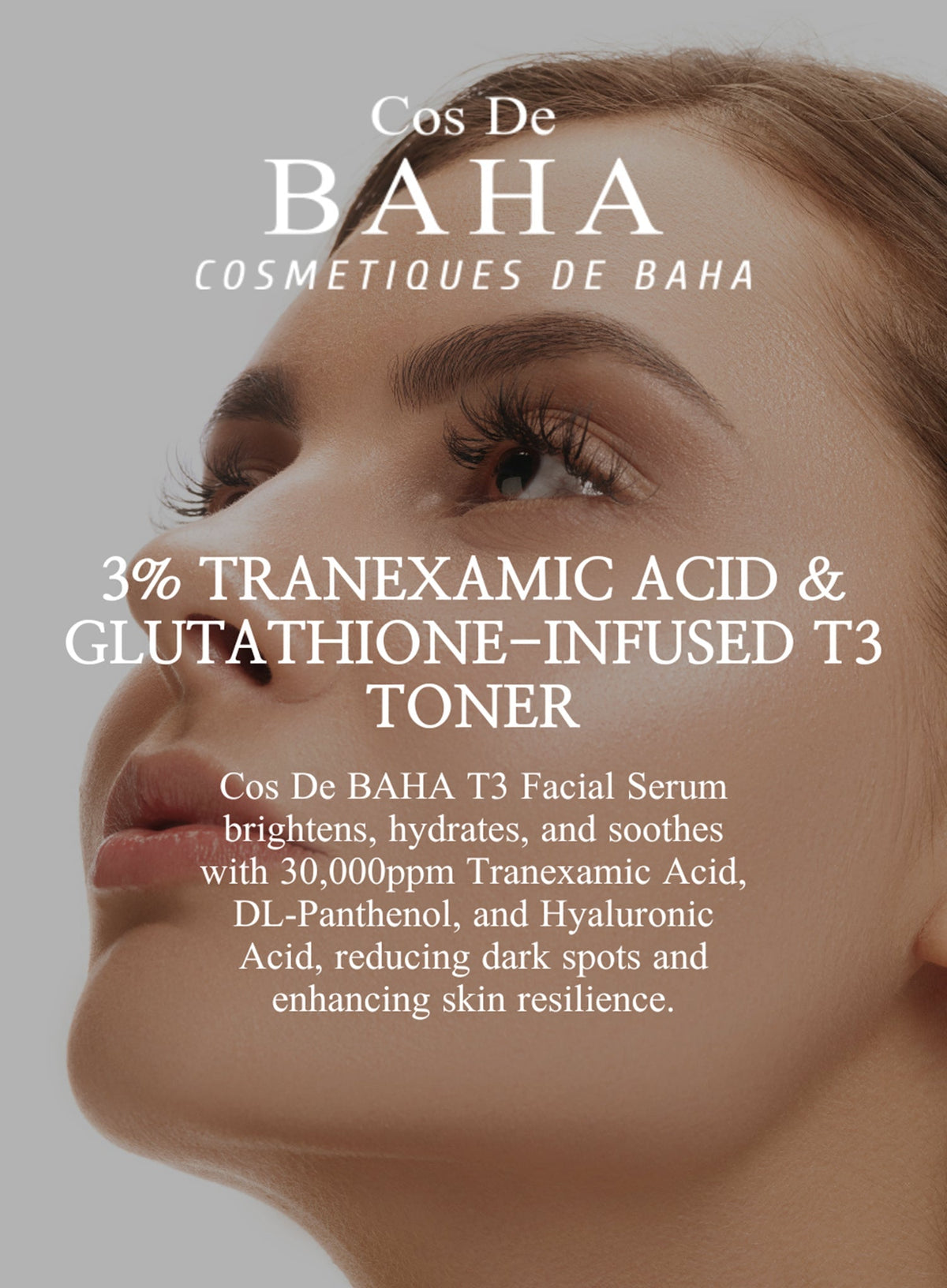 Tranexamic Acid 3% LMW Hyaluronic Acid Facial Toner 200ml (T3)