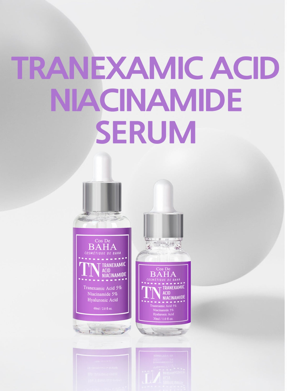 Tranexamic Acid 5% Niacinamide 5% Serum 60ml (TN60)