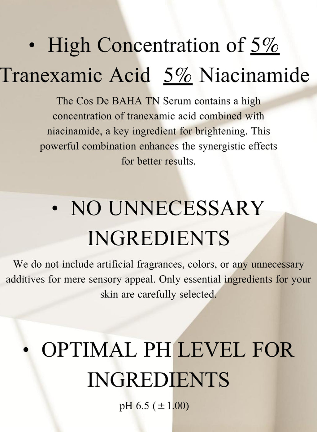 Tranexamic Acid 5% Niacinamide 5% Serum 60ml (TN60)