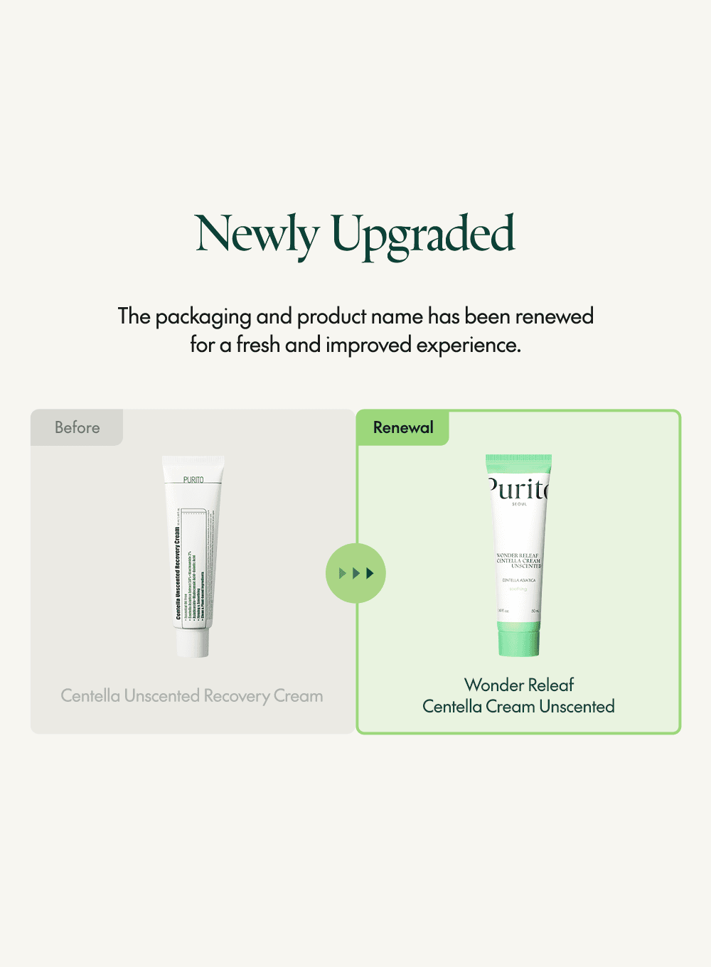 Wonder Releaf Centella Cream Unscented (50ml)
