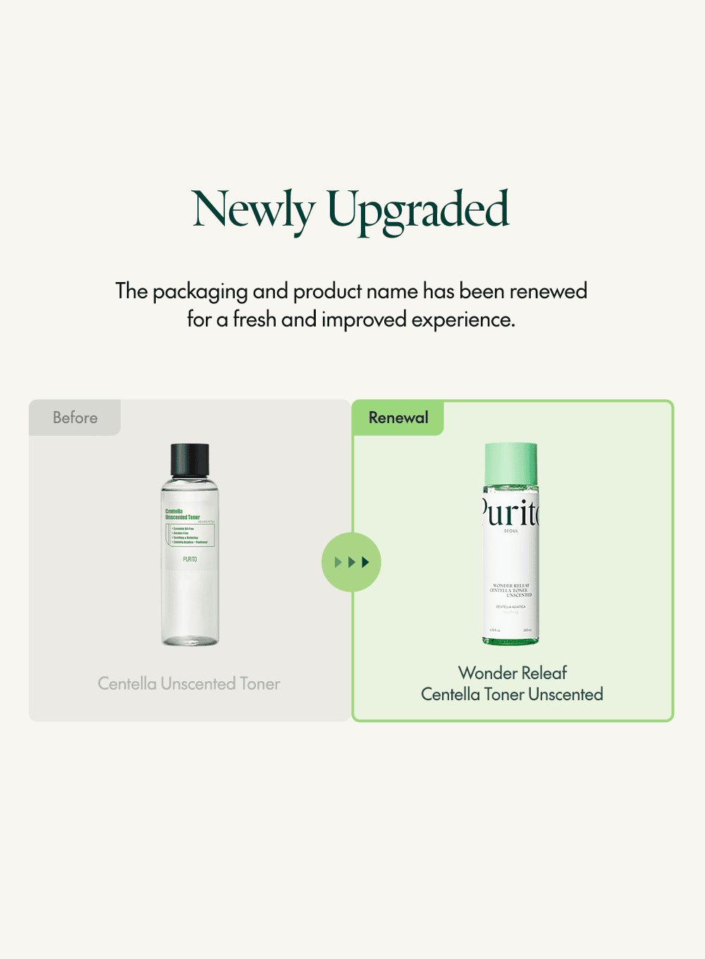 Wonder Releaf Centella Toner Unscented (200ml)
