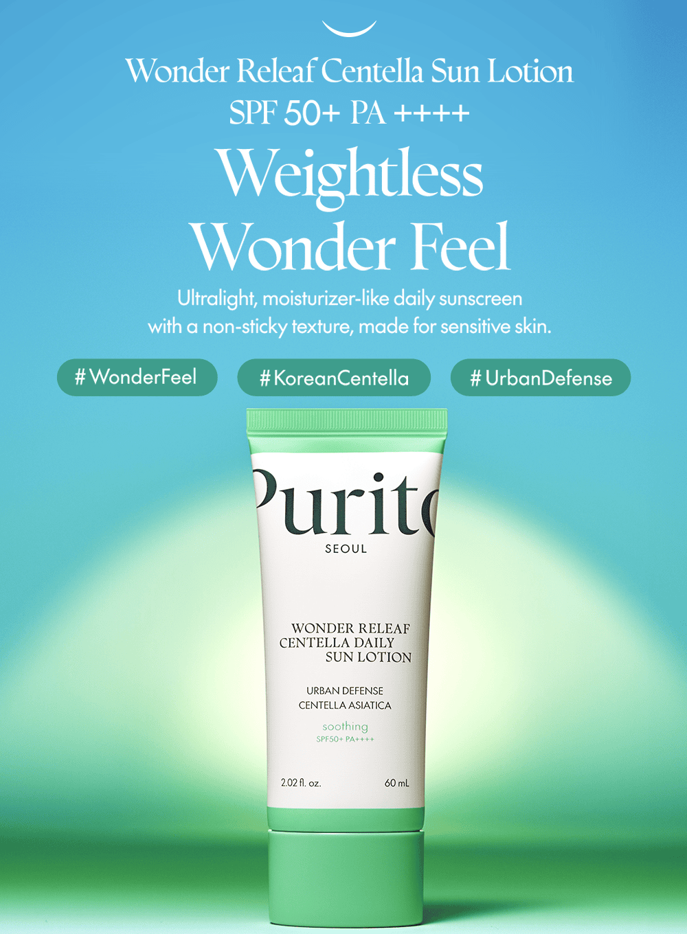 Wonder Releaf Centella Daily Sun Lotion (60ml)