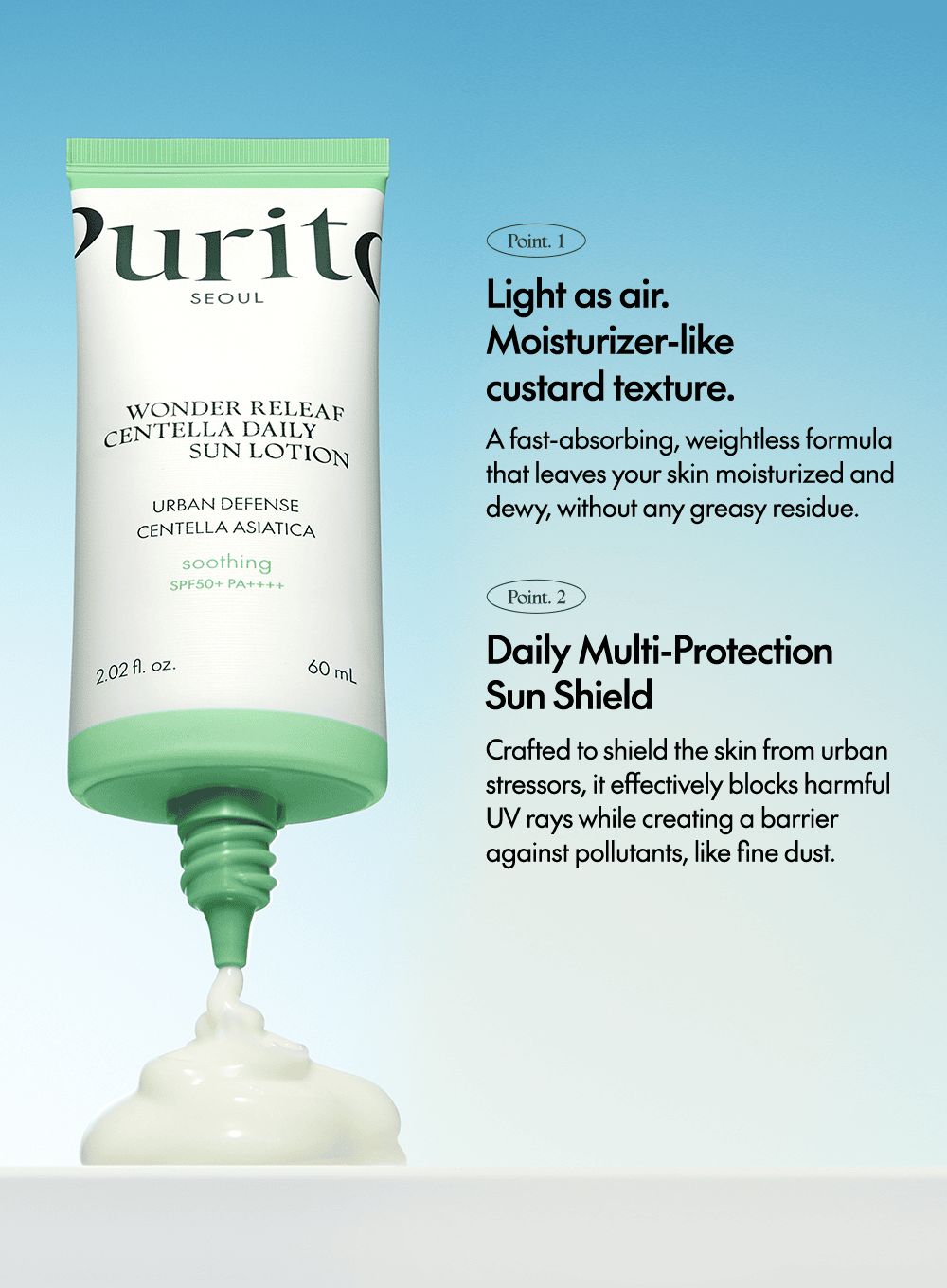 Wonder Releaf Centella Daily Sun Lotion (60ml)