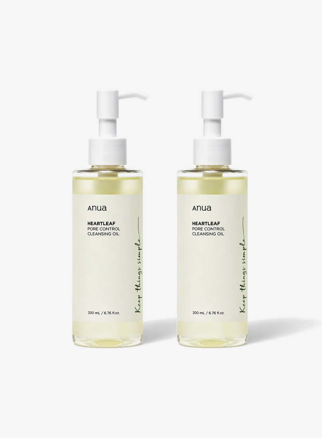 Heartleaf Pore Control Cleansing Oil Duo Set (200ml*2ea)