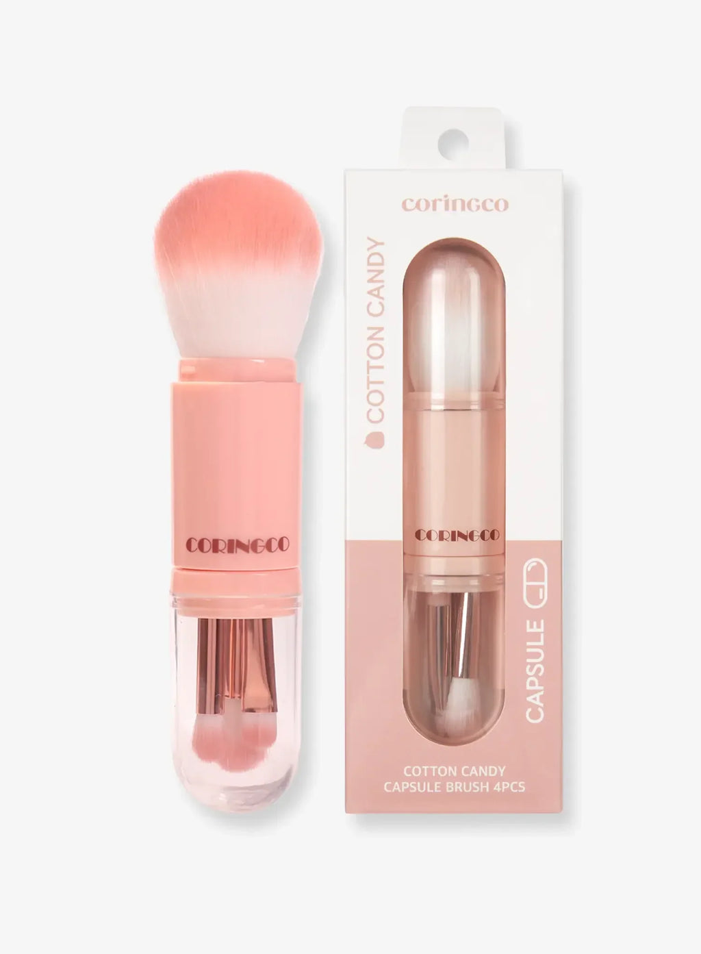 Cotton Candy Capsule Brush Set 4pcs (80g)