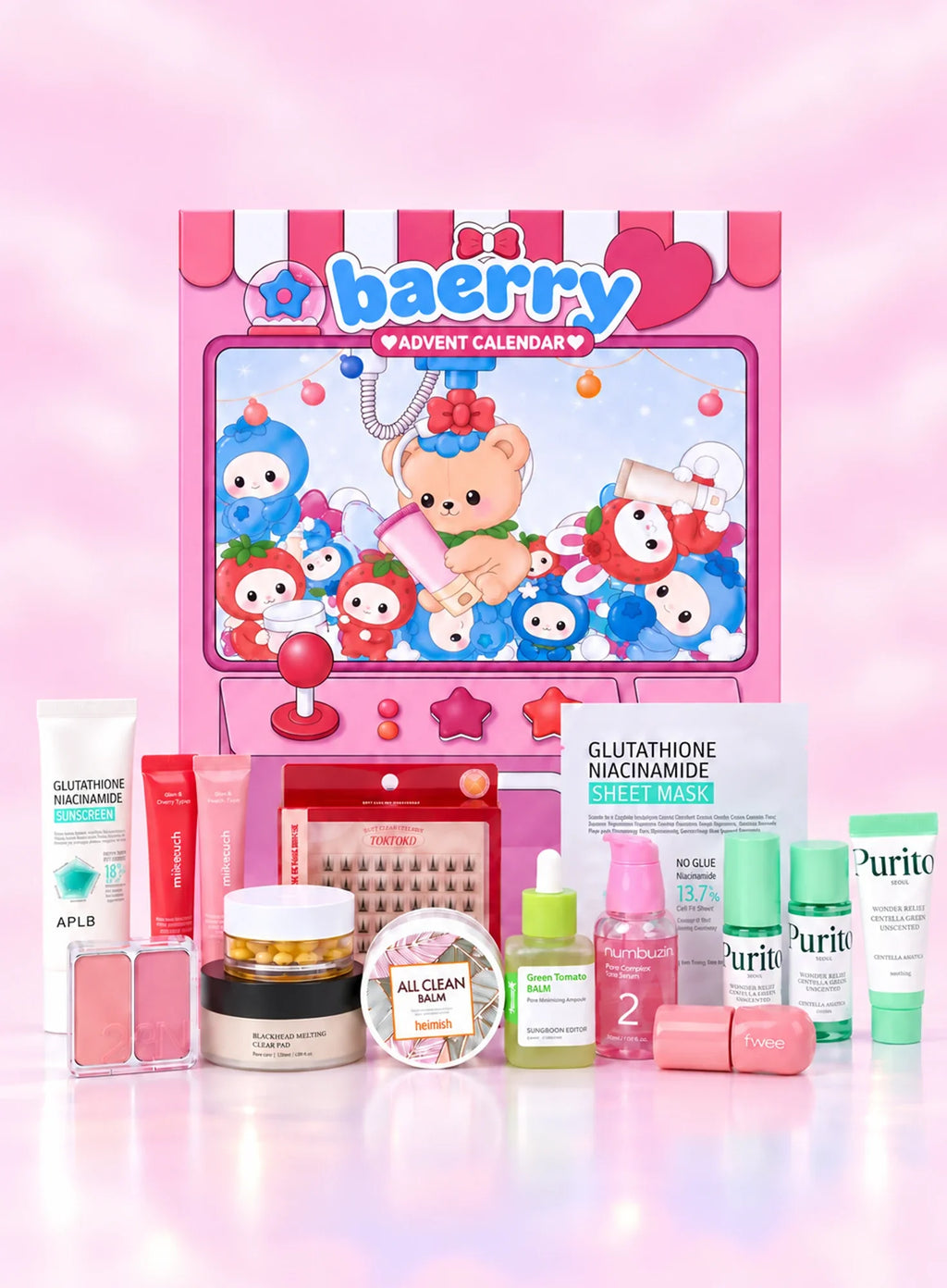 Baerry Magic K-Beauty Advent Calendar 2026 Quartet Set