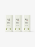 Matte Sun Stick : Mugwort + Camelia Trio Set (18g*3ea)