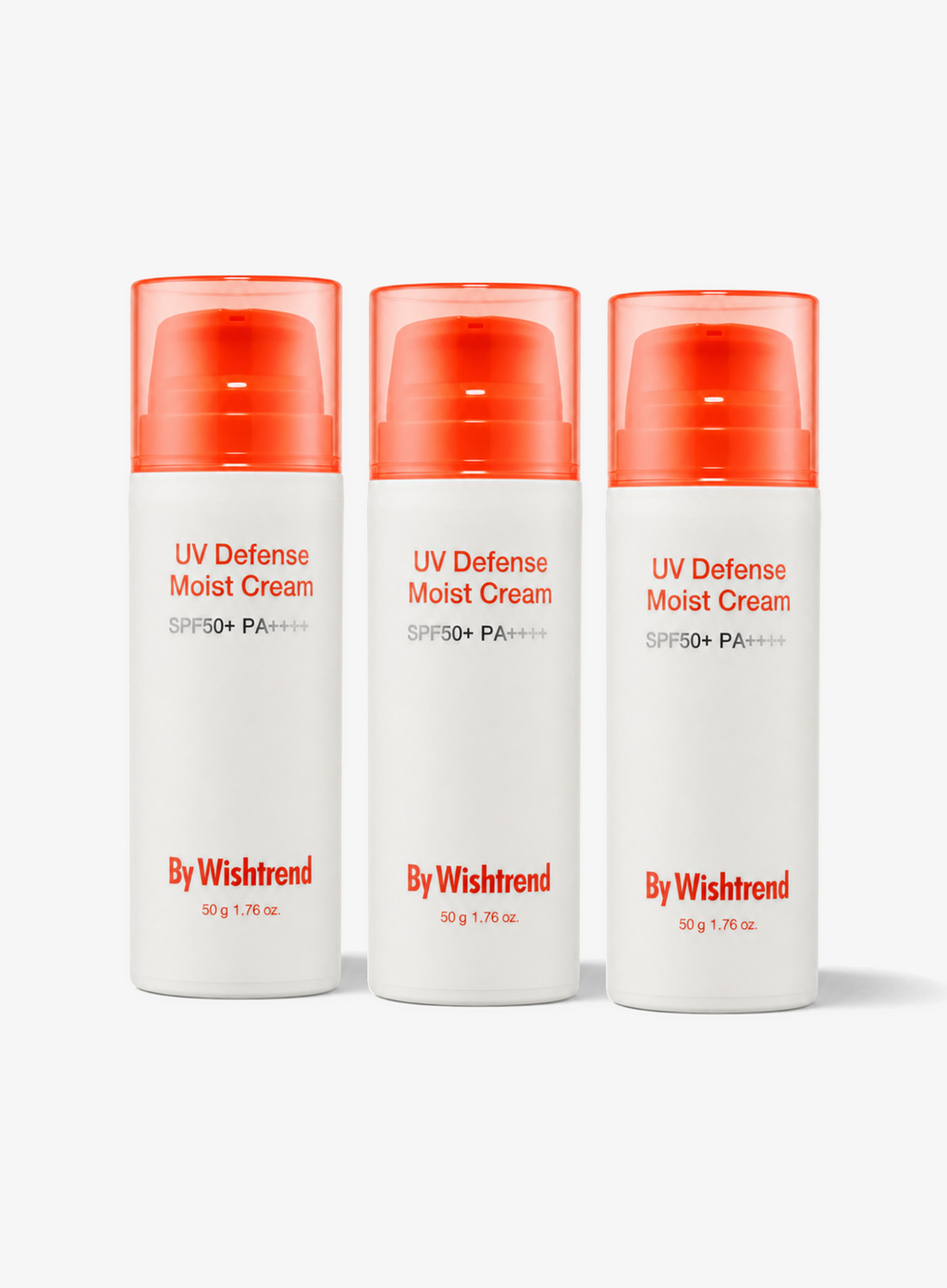 UV Defense Moist Cream SPF50+ PA++++ Trio Set (50g*3ea)