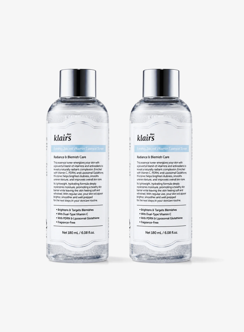 Freshly Juiced Vitamin Essence Toner Duo Set (180ml*2ea)
