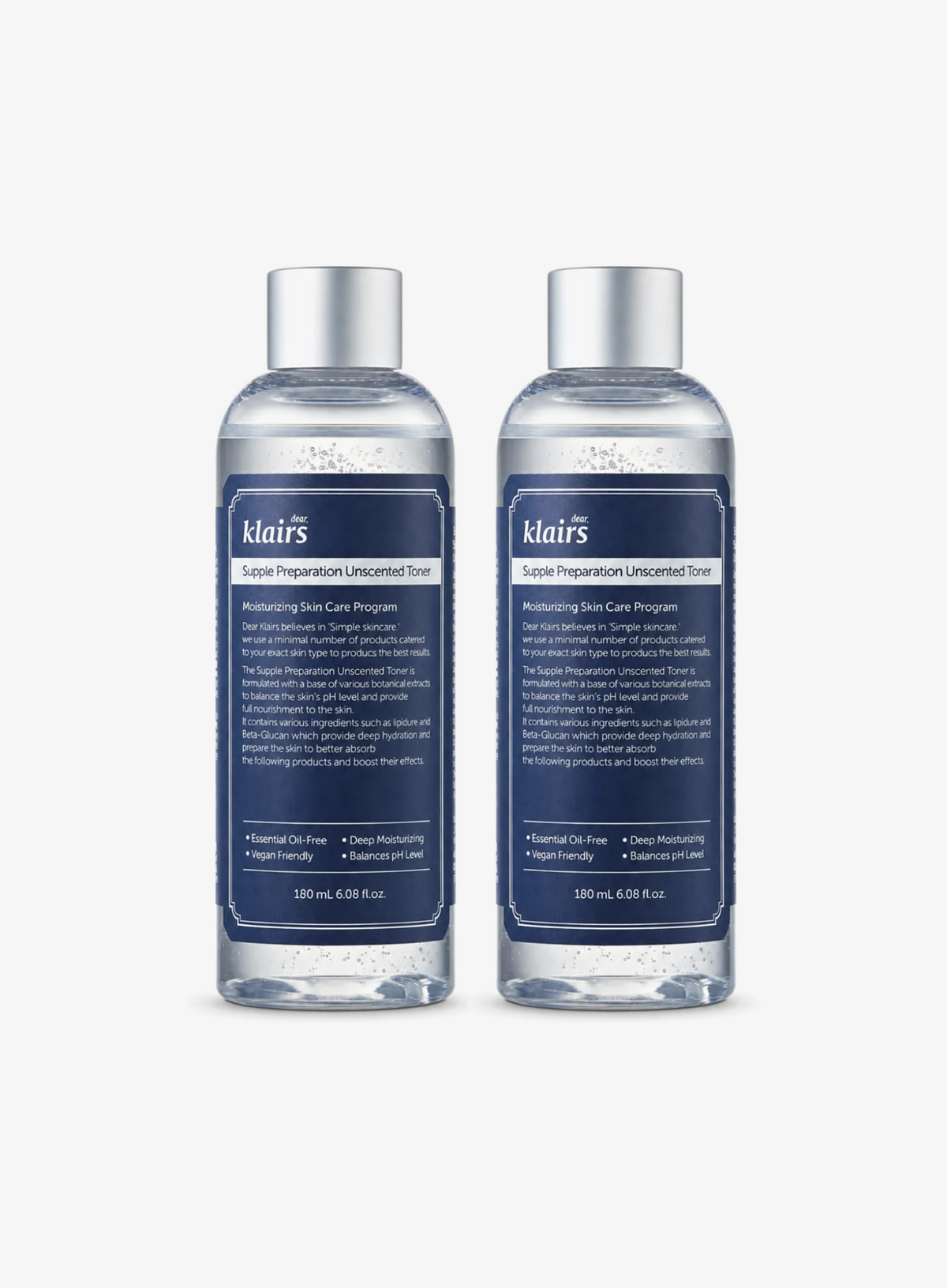 Supple Preparation Unscented Toner Duo Set (180ml*2ea)