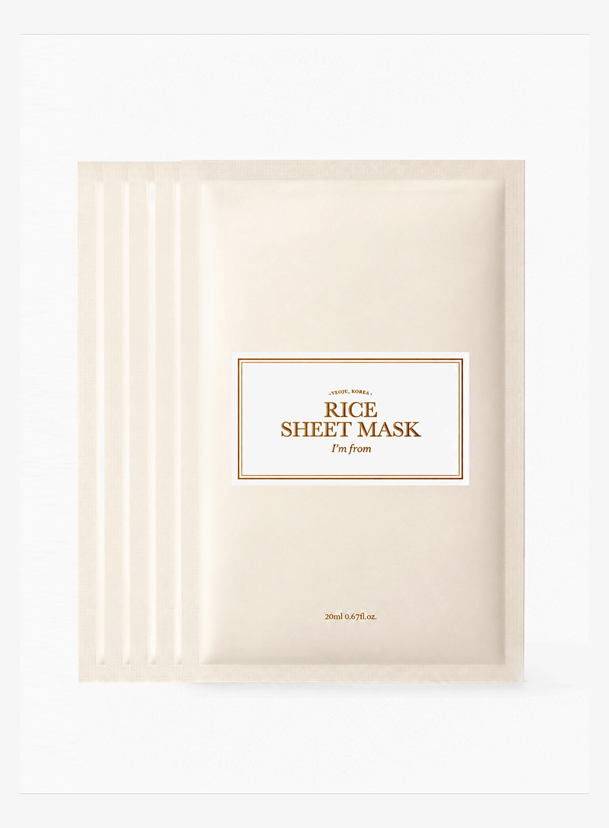 Rice Sheet Mask Set (5ea)