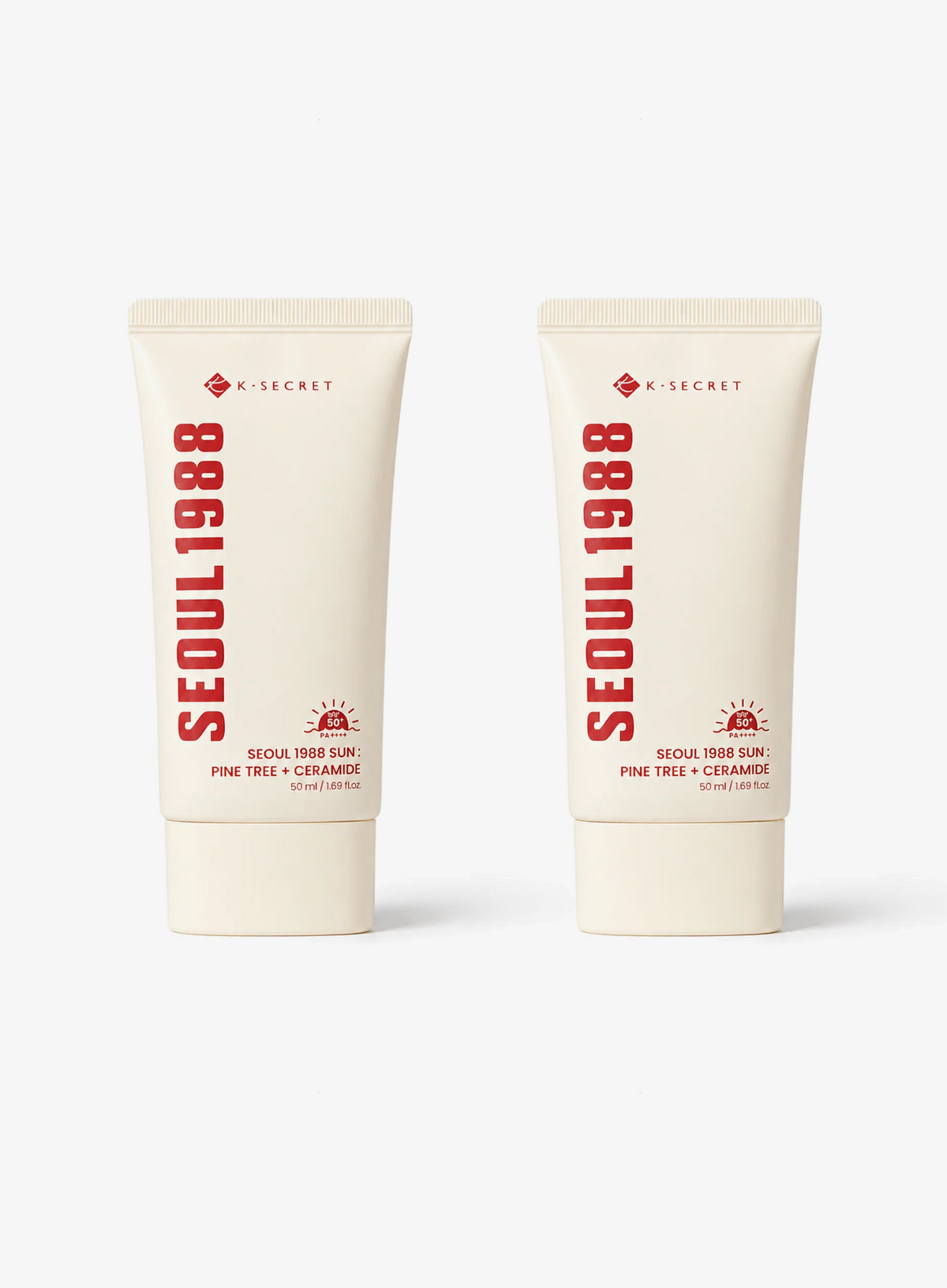 SEOUL 1988 Sun : Pine Tree + Ceramide (SPF50+ PA++++) Duo Set (50ml*2ea)