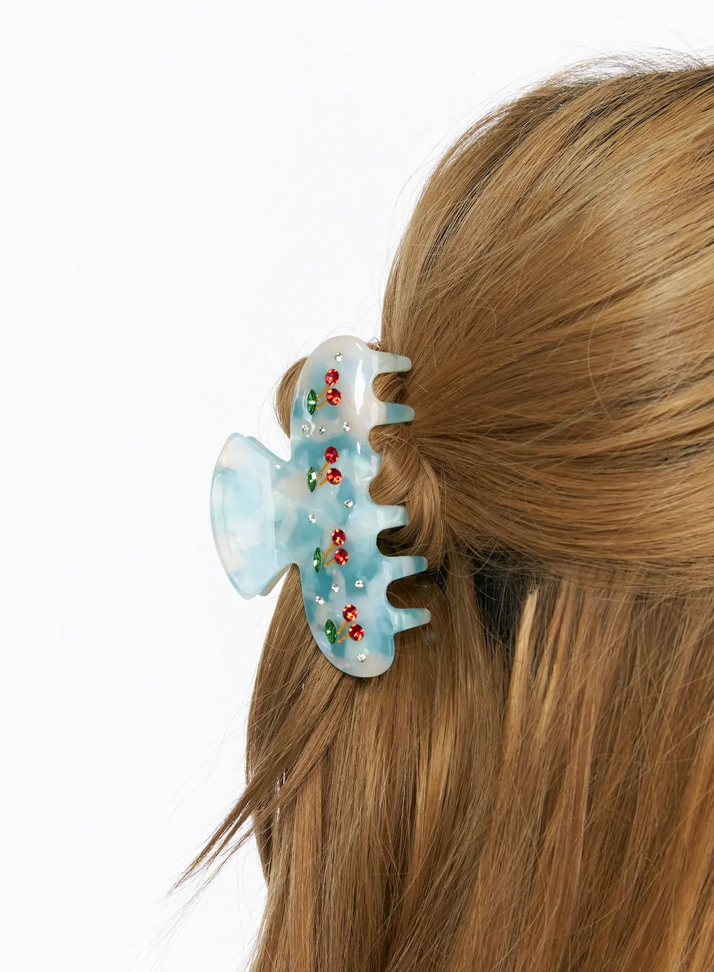 Azure Berry Blue Hair Pin IL529