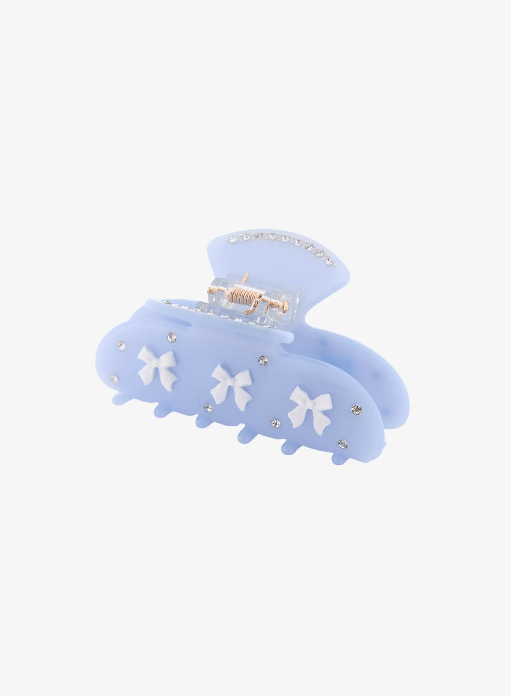 Blue Ribbon Jewel Hair Pin IL530