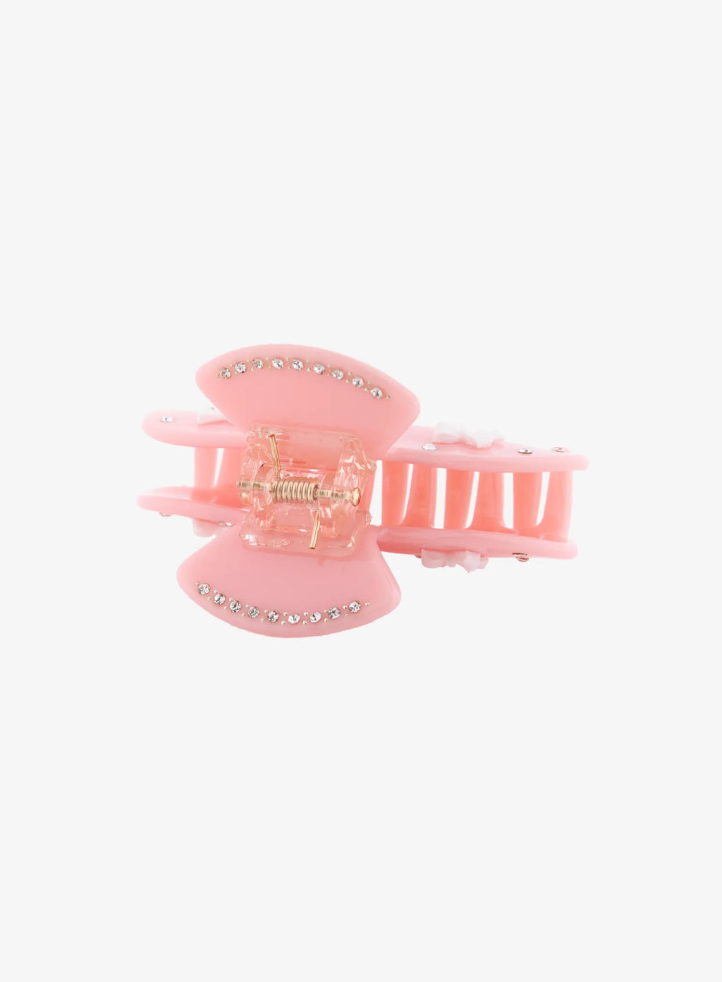 Pink Ribbon Jewel Hair Pin IL530
