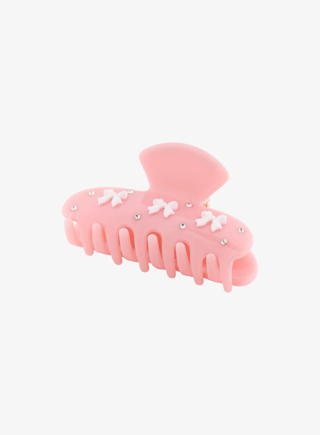 Pink Ribbon Jewel Hair Pin IL530