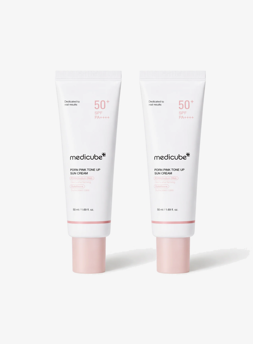 PDRN Pink Tone Up Sun Cream (SPF50+ PA++++) Duo Set (50ml*2ea)