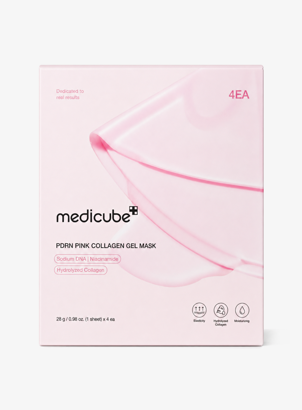 PDRN Pink Collagen Gel Mask Set (28g x 4ea)