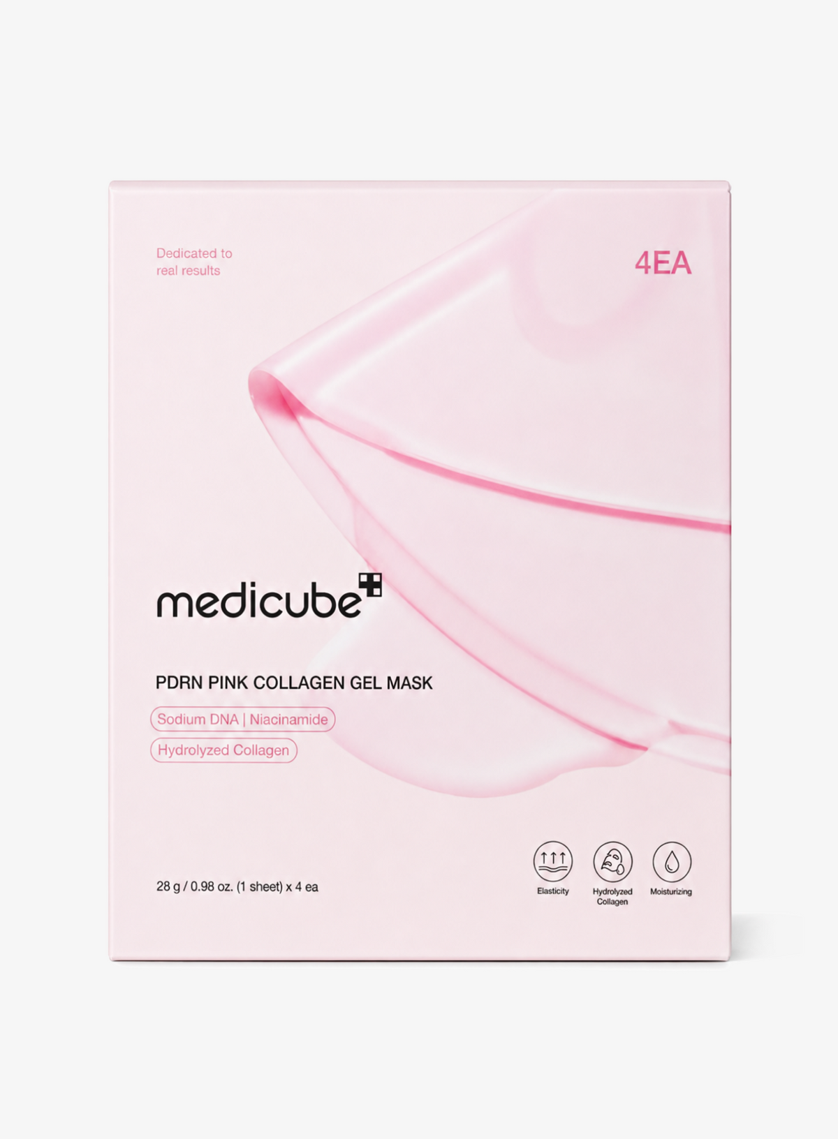 PDRN Pink Collagen Gel Mask Set (28g x 4ea)